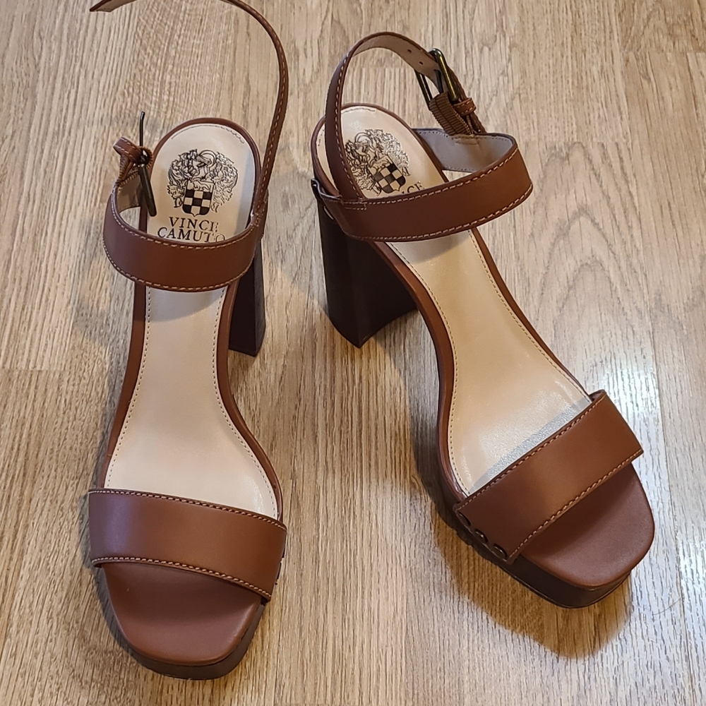 Vince camuto Lethalia Platform Block-Heel Sandals